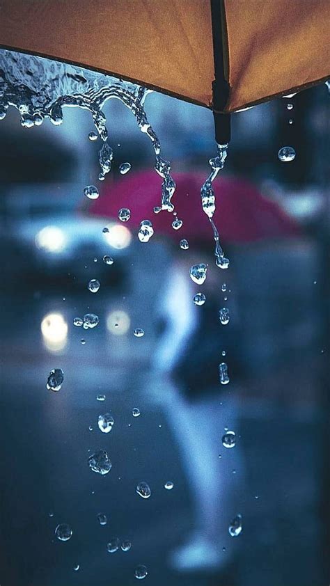 Water Drops Water Depth Of Field Hands Cold Rain Vertical Dark