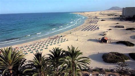 Beach Corralejo Fuerteventura And Clubhotel Riu Olivia Beach Resort Youtube