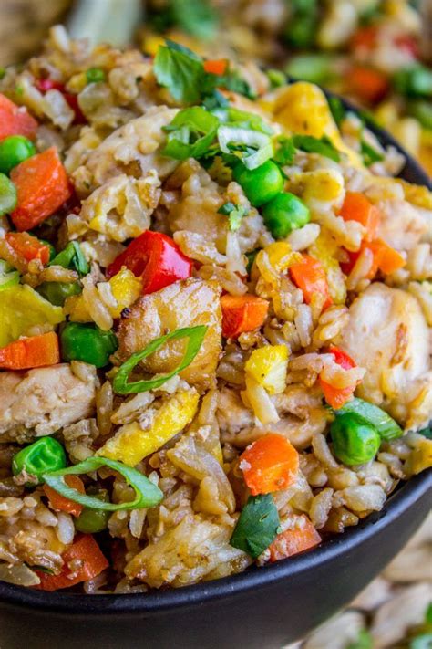 With all the chicken recipes i've tried this month, i thought, why not throw in some rice in the mix?. Sheet Pan Chicken Fried Rice - Made on a sheet pan in the ...