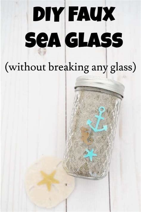 Fake Sea Glass Without Breaking Glass Domestic Heights