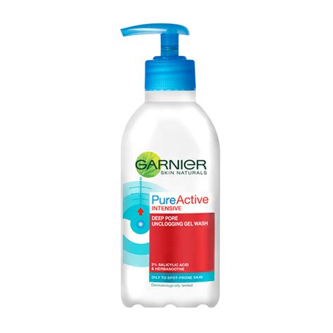 Garnier Skin Naturals Pure Active Deep Pore Unclogging Wash 200ml