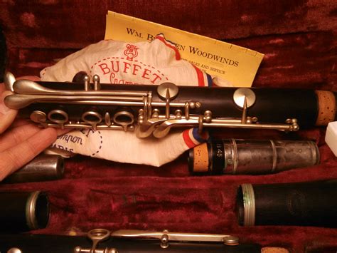 Vintage Evette And Schaeffer Buffet Crampon Clarinet Wcase B3239 Made In