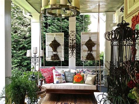 34 Beautiful Front Porch Decor Ideas With Bohemian Style Magzhouse