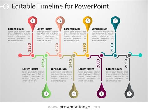 Free Timelines Powerpoint Templates
