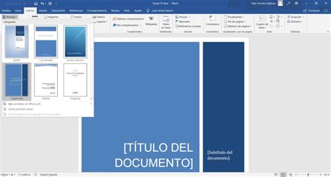 Cómo Hacer Una Portada En Word Explicado Paso A Paso