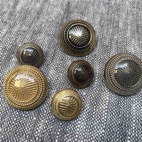 Metal Enamelled Shank Button