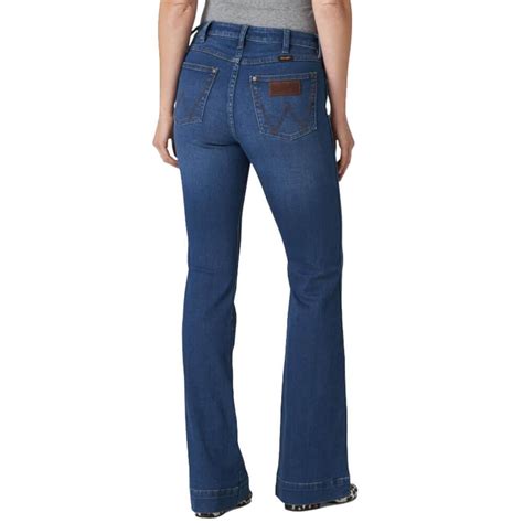 Wrangler Womens Retro High Rise Trouser Jeans