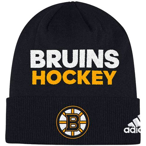 Mens Boston Bruins Fanatics Branded Black Core Elevated Speed Flex Hat