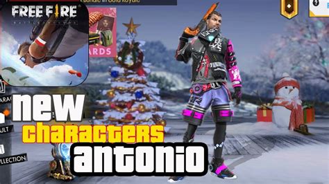 Do you love new free fire gun skins and outfits but don't have any money? Free Fire - Winterlands New Characters Antonio - Solo ...