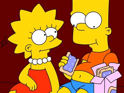 Lisa And Bart The Simpsons Wallpaper 1600x1200 196991