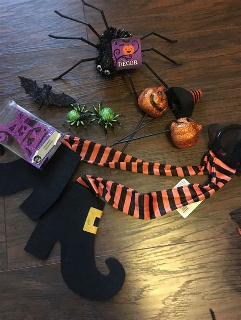 Check spelling or type a new query. DIY Mesh Dollar Tree Halloween Wreath | Dollar tree ...