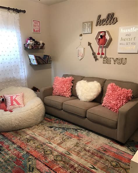 Girls Playroom💕 College Apartment Living Room Cute Living Room