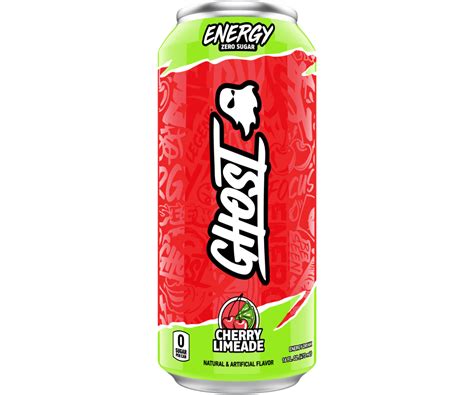 Ghost Energy Zero Sugar Cherry Limeade 473 Ml Snaxies Reviews On