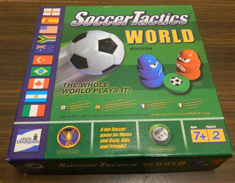 Soccer Tactics World Board Game Review And Rules Geeky Hobbies