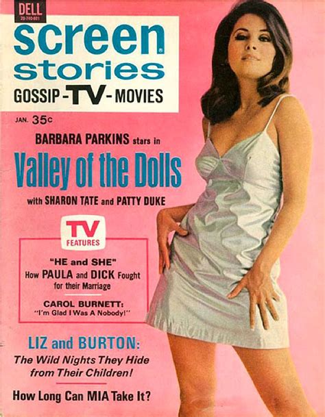 Screen Stories Barbara Parkins In Valley Of The Dolls Valley