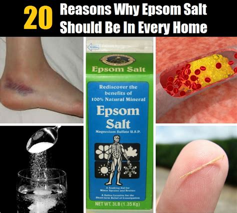 However, people can experience some side effects or unpleasant reactions if. MoJo Hacks: 20 Uses for Epsom Salt
