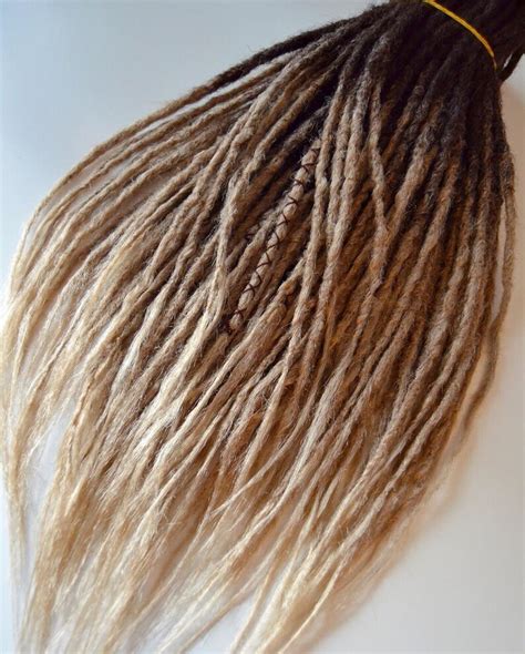 Set Of Synthetic Double Ended Dreads Ombre Handmade Etsy