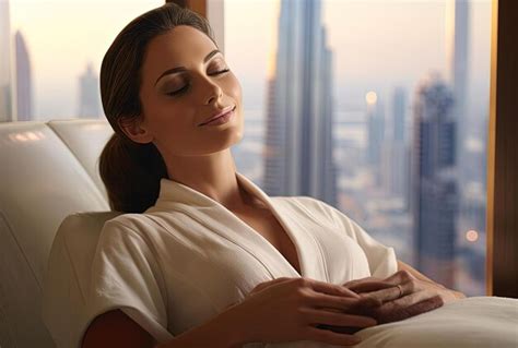 Premium Ai Image Massage Therapy In Dubai In The Style Of Youthful Energy