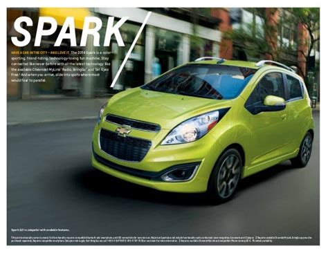 2014 Chevrolet Spark Brochure