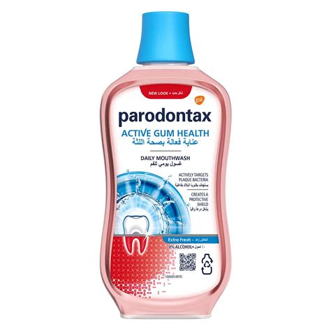 Parodontax Mouthwash Active Gum Health Xtra Fresh 300ml Medicina