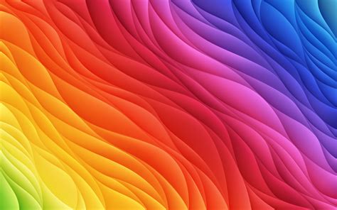 Download Wallpapers Colorful Abstract Waves 4k Creative