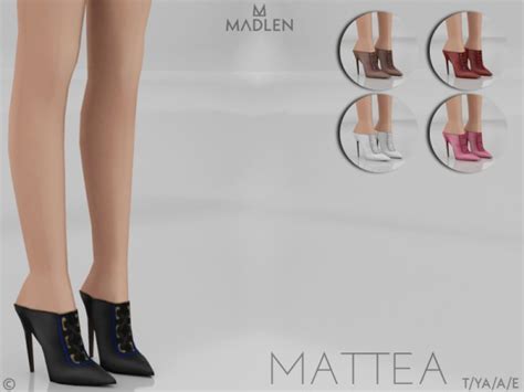 The Sims Resource Madlen Mattea Shoes By Mj95 • Sims 4 Downloads