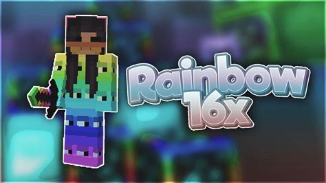 Animated Rainbow 16x Minecraft Pvp Texture Pack 1710189114411521161 Fps Boost