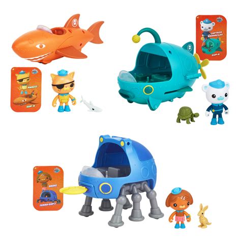 Octonauts Above And Beyond Deluxe Toy Vehicle And Figure 3 To Collect