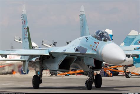 Sukhoi Su 27sm Russia Air Force Aviation Photo 2484452