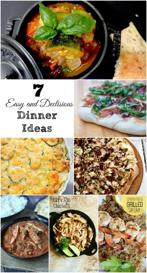These fun dinner recipes take pantry staples and weeknight favorites like. Show Stopper Saturday Party & 7 Dinner Ideas - Will Cook ...
