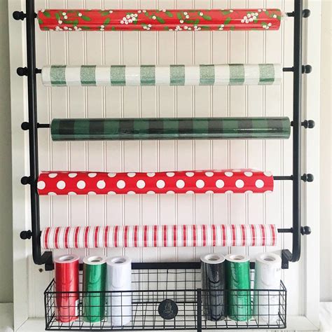 Make The Most Of Your Wrapping Paper Storage Home Storage Solutions
