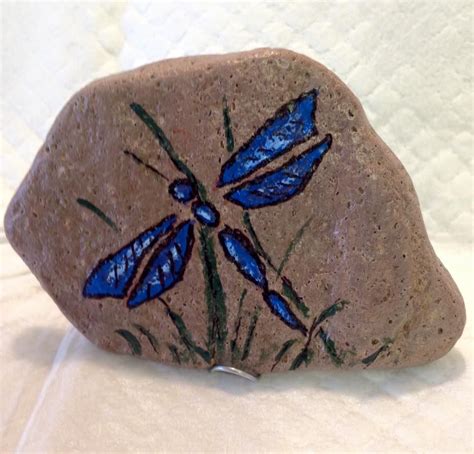 Crnbrryctg Painted Rock Dragonfly Rock Painting Patterns Rock