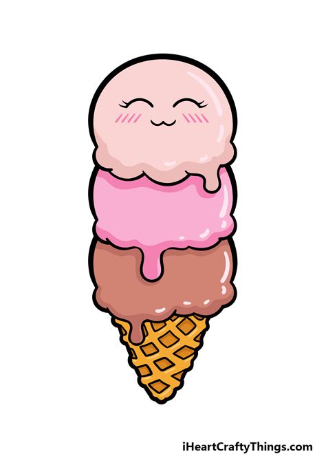 Share More Than Cute Ice Cream Drawing Latest Seven Edu Vn