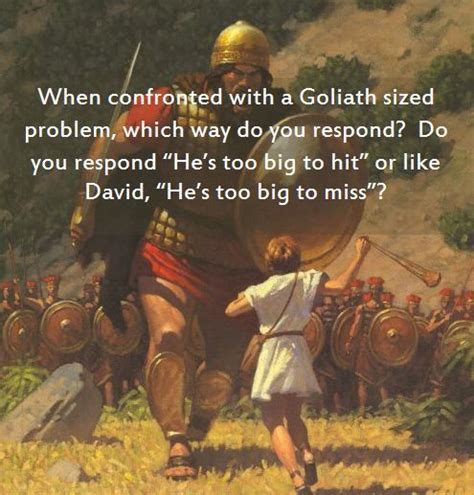 David And Goliath Bible Quotes