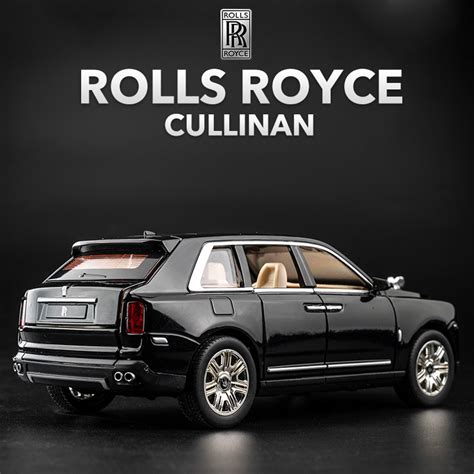 132 Scale Rolls Royce Cullinan Diecast Car Metal Model Sound And Light