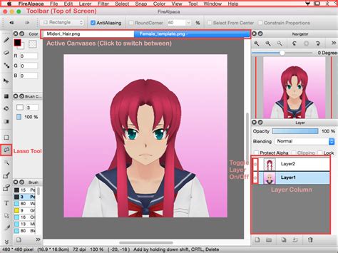 Tutorial Custom Portrait Creation Yandere Simulator Fanon Wikia