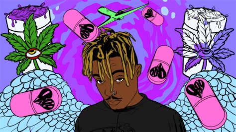 Im Working On This Juice Wrld Wallpaper Its In A Very Early Stage I
