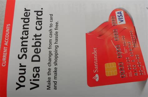 If you are sure it is lost or stolen, you can report your debit card and order a new one using our mobile app or online banking: Santander Visa Debit Card leaflet | Flickr - Photo Sharing!