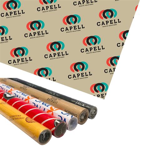 Custom Printed Wrapping Paper Rolls Show Your Logo
