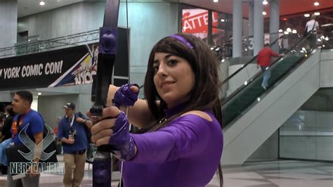Search, discover and share your favorite kate bishop cosplay gifs. KATE BISHOP! HAWKEYE Cosplay at New York Comic Con 2013 ...