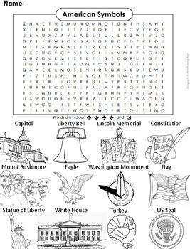 Check spelling or type a new query. American Symbols Worksheet: White House, Statue of Liberty ...