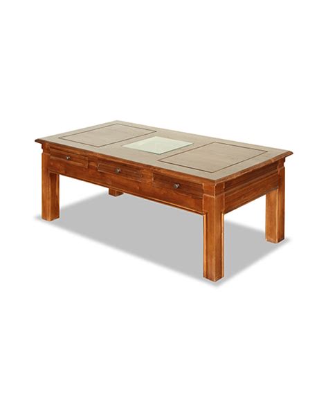 Solid teak wood furniture, singapore. Leonore Teak Coffee Table | Shop Furniture Online in Singapore