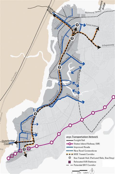 Staten Island West Shore Land Use And Transportation Study 2030 Dcp