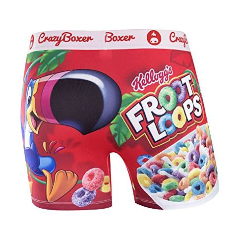As a dude i've been really struggling to find a pair of boxer briefs that don't strangle my man parts. Crazy Boxer Fruit Loops Underwear Boxer Briefs - Buy ...