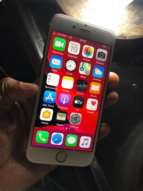 Gold Iphone 6 Unlocked 120gb Smart Cell Phone For Sale Savemari