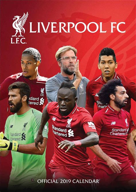The official liverpool fc website. Liverpool FC A3 Calendar 2019 - Calendar Club UK