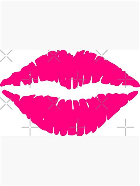 sexy lips t shirt sticker poster for sale by micheldarvert redbubble