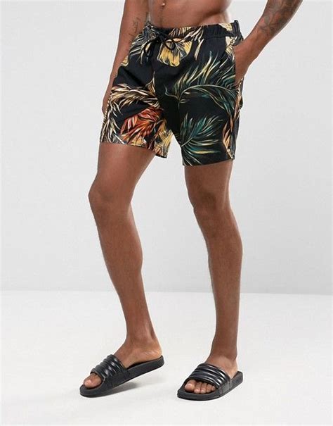 Shop asos design men's suits with price comparison across 300+ stores in one place. ASOS Swim Shorts With Floral Print In Mid Length | Latest ...
