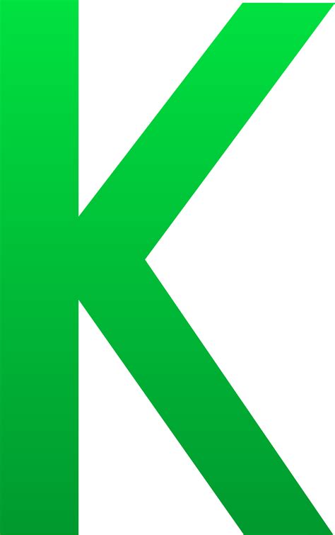 The Letter K Free Clip Art