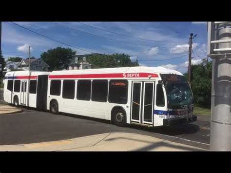 Septa New Flyer Xd Route At Langhorne Station Youtube